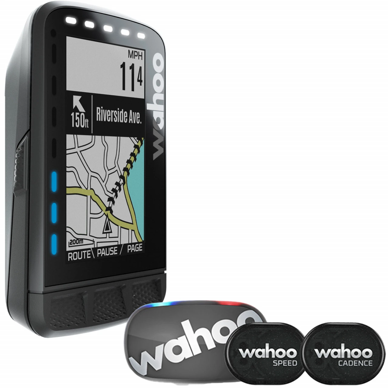 Wahoo Fitness Wahoo Elemnt Roam Bundle - Set Aus GPS-Fahrradcomputer + Tickr 2 Stealth Herzfrequenzmesser + RPM Sp 1 Wahoo Fitness Wahoo Elemnt Roam Bundle - Set Aus GPS-Fahrradcomputer + Tickr 2 Stealth Herzfrequenzmesser + RPM Sp