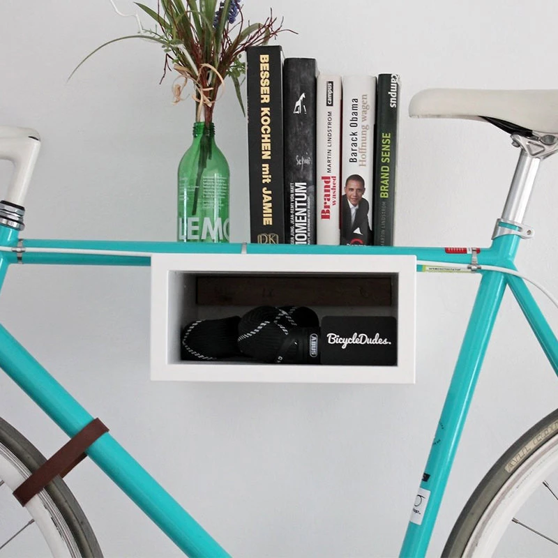 BicycleDudes Oskar Fahrrad-Wandhalterung Aus Holz 2 BicycleDudes Oskar Fahrrad-Wandhalterung Aus Holz – Bild 2