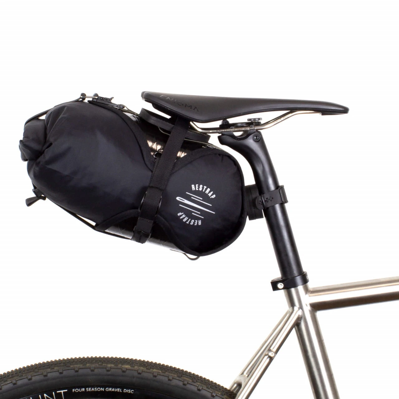 Restrap Race Saddle Bag Satteltasche Schwarz (7 Liter) 1 Restrap Race Saddle Bag Satteltasche Schwarz (7 Liter)