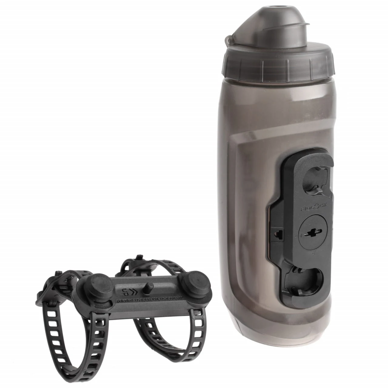 Fidlock TWIST Bottle 590 + Uni Base Transparent Black 2 Fidlock TWIST Bottle 590 + Uni Base Transparent Black – Bild 2