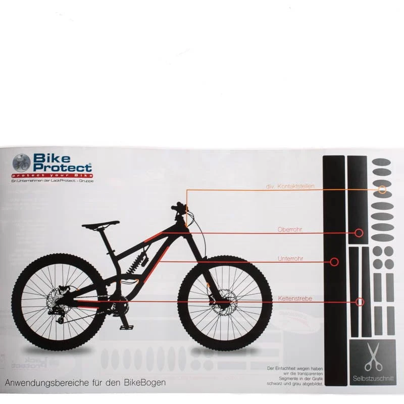 Enjoyyourbike BikeProtect Bike-Bogen Race Lackschutzfolie - Transparent, Matt 5 Enjoyyourbike BikeProtect Bike-Bogen Race Lackschutzfolie - Transparent, Matt – Bild 5