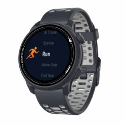 Coros PACE 2 GPS-Sportuhr Dark Navy Mit Silikon-Armband (Blau)