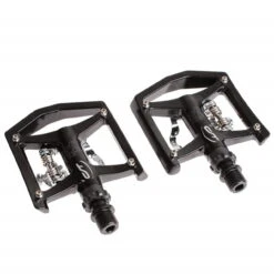 CONTEC Systempedal "SPADE", SPD Einseitig, Inkl. Pedalplatten - Schwarz