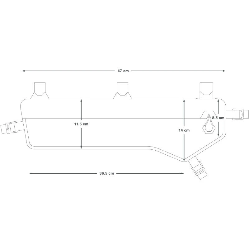Apidura Expedition Tall Frame Pack (5 L) - Rahmentasche 5 Apidura Expedition Tall Frame Pack (5 L) - Rahmentasche – Bild 5