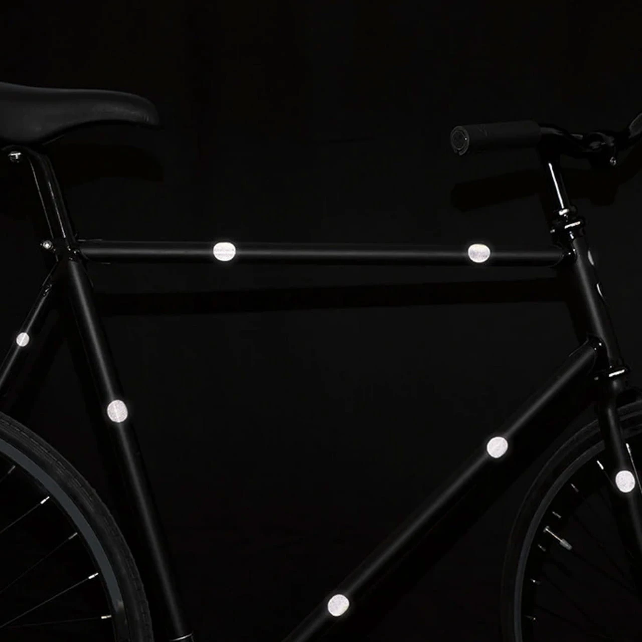 Bookman Sticky Reflectors White Reflektoraufkleber Punkte Weiß 3 Bookman Sticky Reflectors White Reflektoraufkleber Punkte Weiß – Bild 3