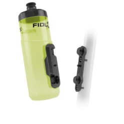 Fidlock TWIST Yellow (gelb) Trinkflasche + Flaschenhalter (Neue Version, Ohne Gravity Kit)