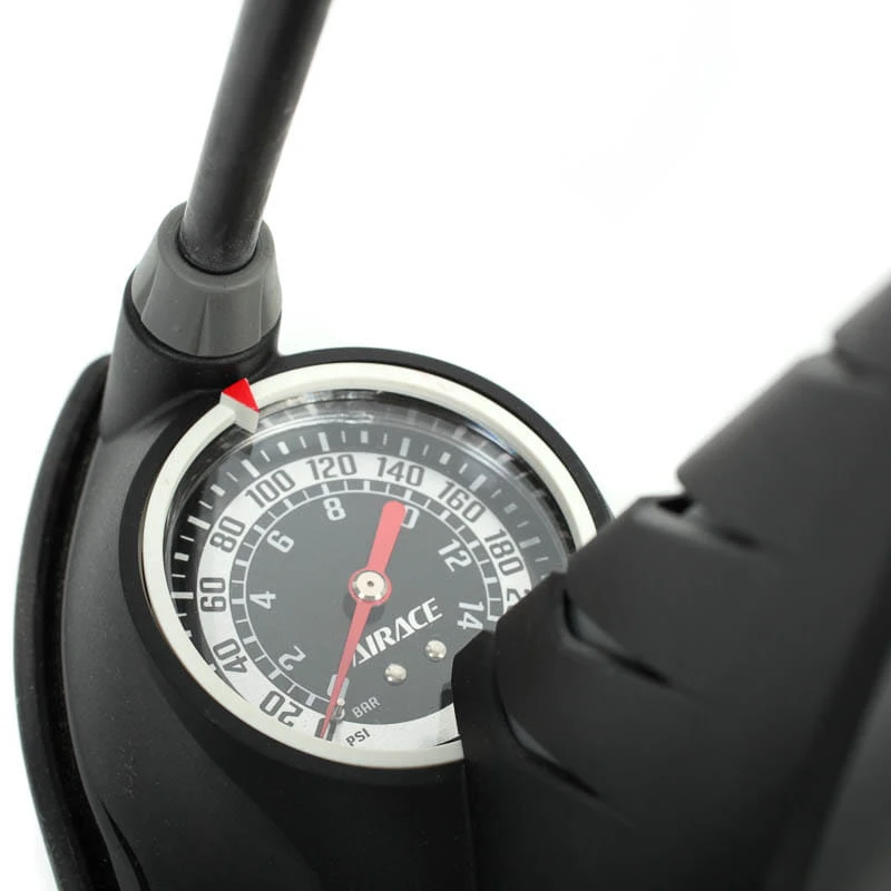 Airace Windpro P Standpumpe Stahl-Luftpumpe Bis 14 Bar (200 PSI) 3 Airace Windpro P Standpumpe Stahl-Luftpumpe Bis 14 Bar (200 PSI) – Bild 3