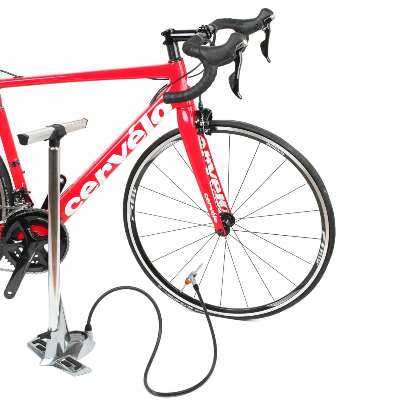 Airace Veloce A (PRO) Standpumpe Alu-Luftpumpe Bis 16,5 Bar (240 PSI) Silber 3 Airace Veloce A (PRO) Standpumpe Alu-Luftpumpe Bis 16,5 Bar (240 PSI) Silber – Bild 3