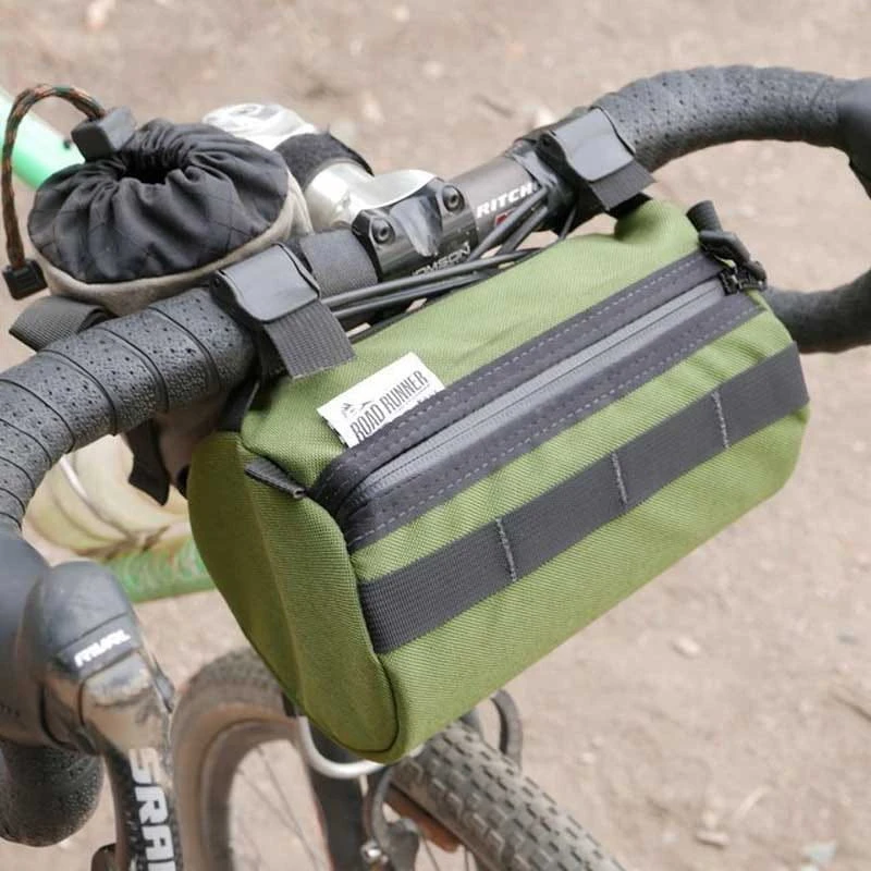 Road Runner Bags Burrito Supreme Oliv Handlebar Bag Frontloader Lenkertasche 1 Road Runner Bags Burrito Supreme Oliv Handlebar Bag Frontloader Lenkertasche