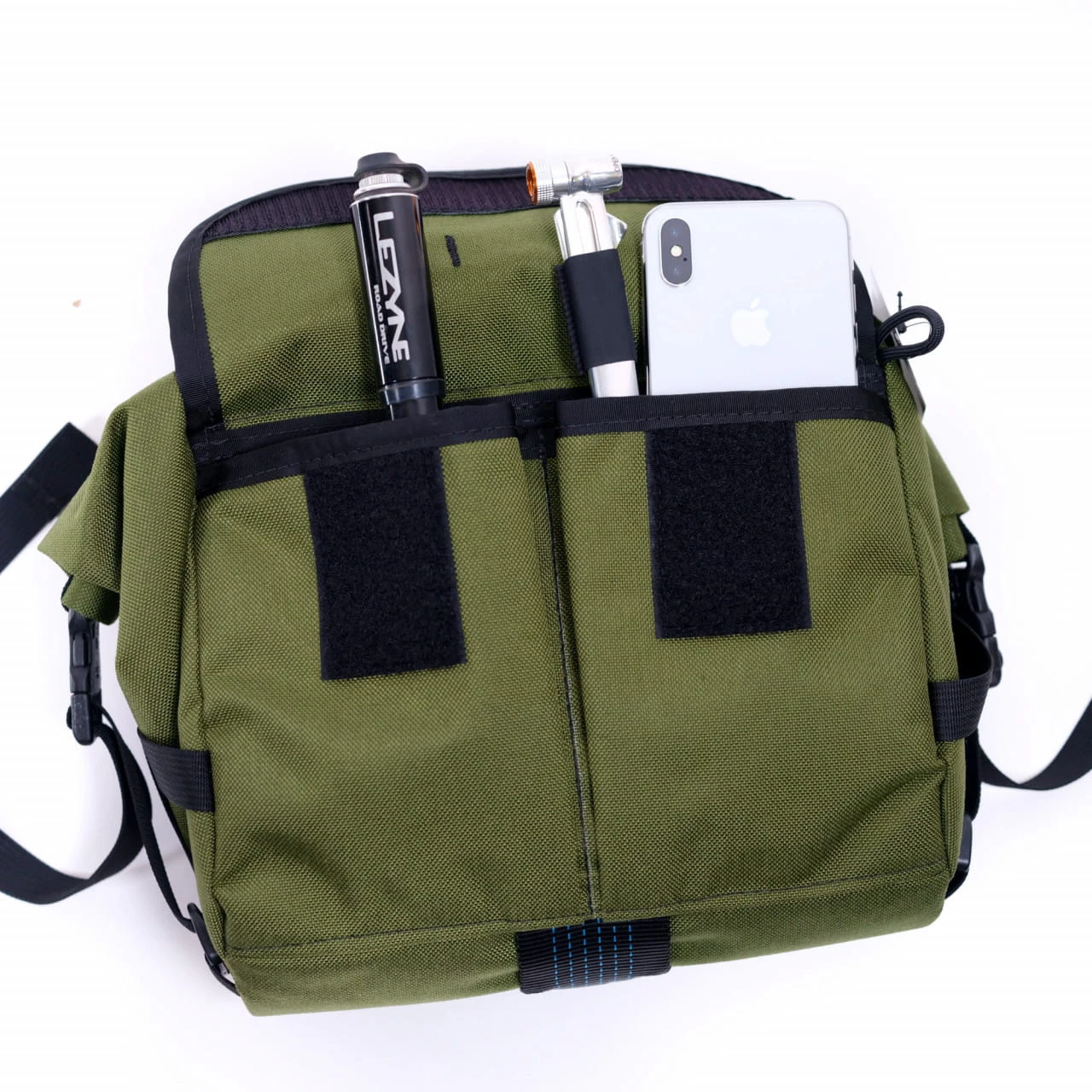 Road Runner Bags The Jammer Bag Oliv Lenkertasche Und/oder Satteltasche 2 Road Runner Bags The Jammer Bag Oliv Lenkertasche Und/oder Satteltasche – Bild 2