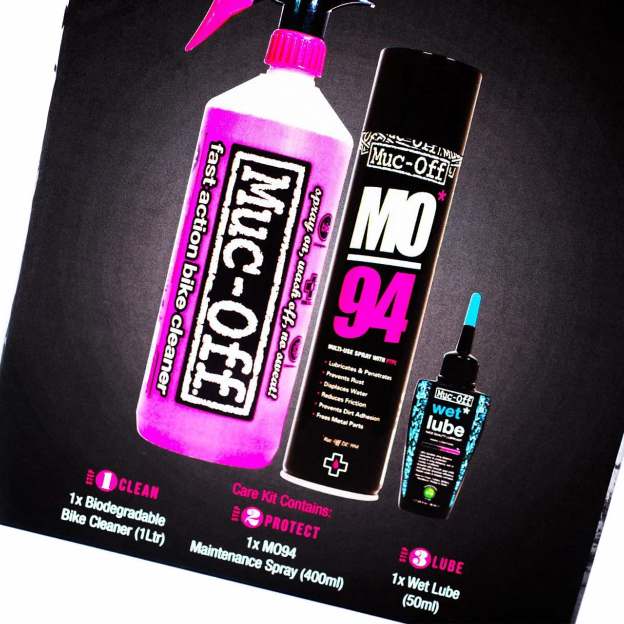 Muc-Off Wash, Protect, Lube Kit 2 Muc-Off Wash, Protect, Lube Kit – Bild 2