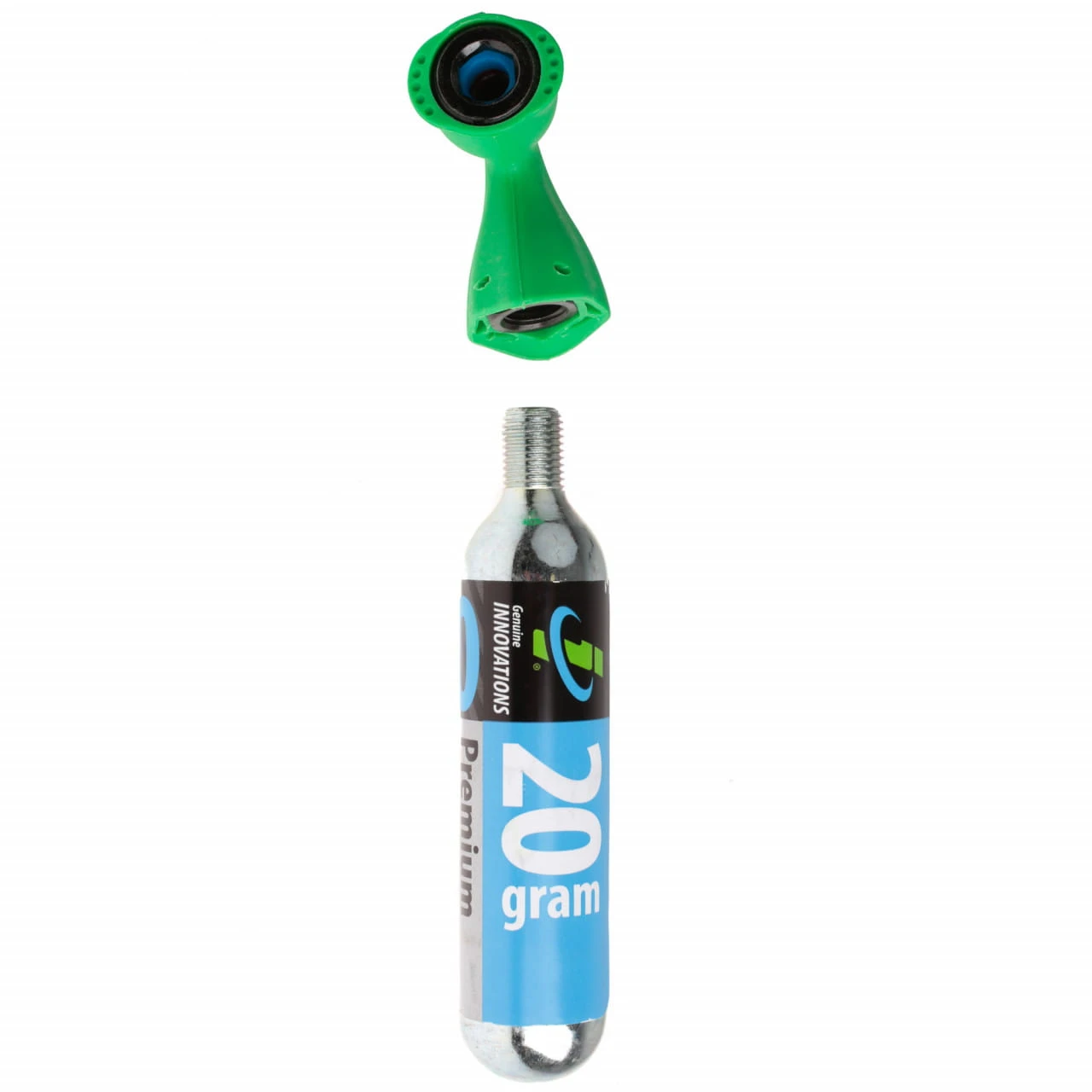 Genuine Innovations Microflate Nano Inflatorkopf Für CO2-Kartuschen Mit Gewinde 5 Genuine Innovations Microflate Nano Inflatorkopf Für CO2-Kartuschen Mit Gewinde – Bild 5