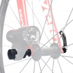 XON Universal-Lampenhalterung, GoPro-Halterung CNC-Alu Für Vorderradachse, Schnellspanner