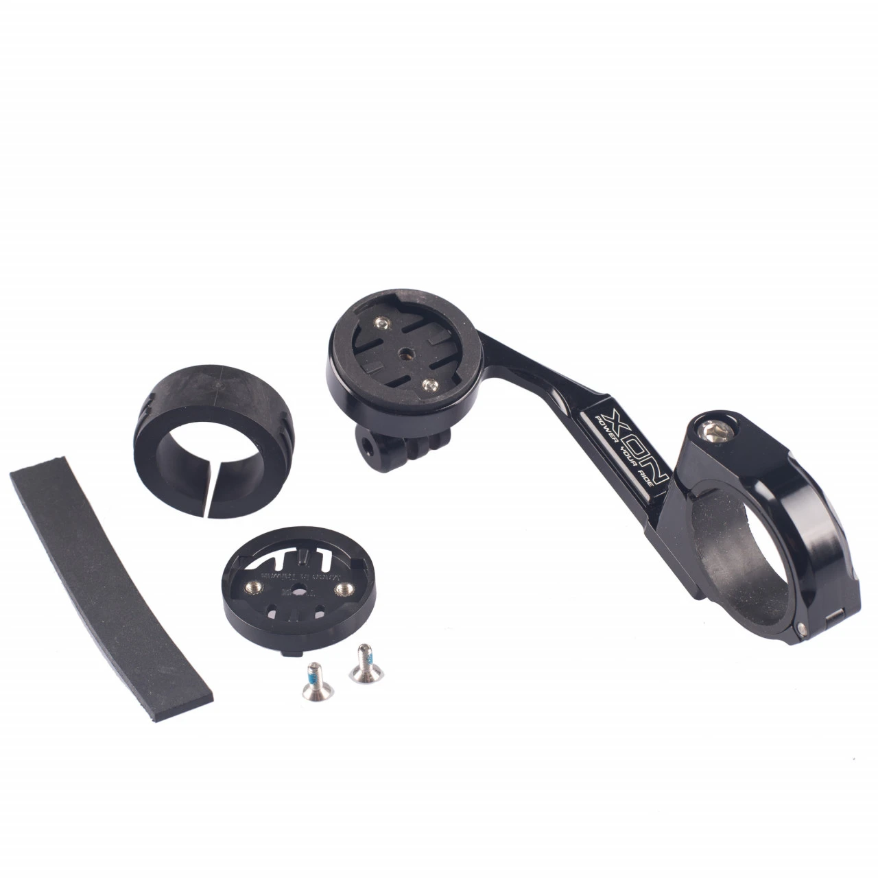 XON GoPro Combo Alu-Lenkerhalter, Outfront-Mount Für Wahoo / Garmin Fahrradcomputer 2 XON GoPro Combo Alu-Lenkerhalter, Outfront-Mount Für Wahoo / Garmin Fahrradcomputer – Bild 2