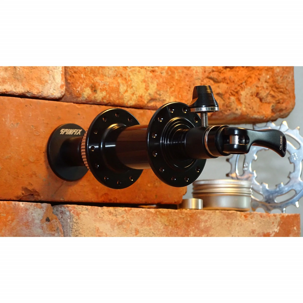 Spinfix Adapterset 12 Mm Steckachse Für MICRO_QR Wandhalterung - Vorne, Schwarz Matt 3 Spinfix Adapterset 12 Mm Steckachse Für MICRO_QR Wandhalterung - Vorne, Schwarz Matt – Bild 3