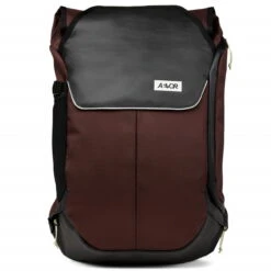 AEVOR Bike Pack Fahrradrucksack Mit Netzrücken, 18 - 24 Liter Volumen - Proof Maroon (Braun)