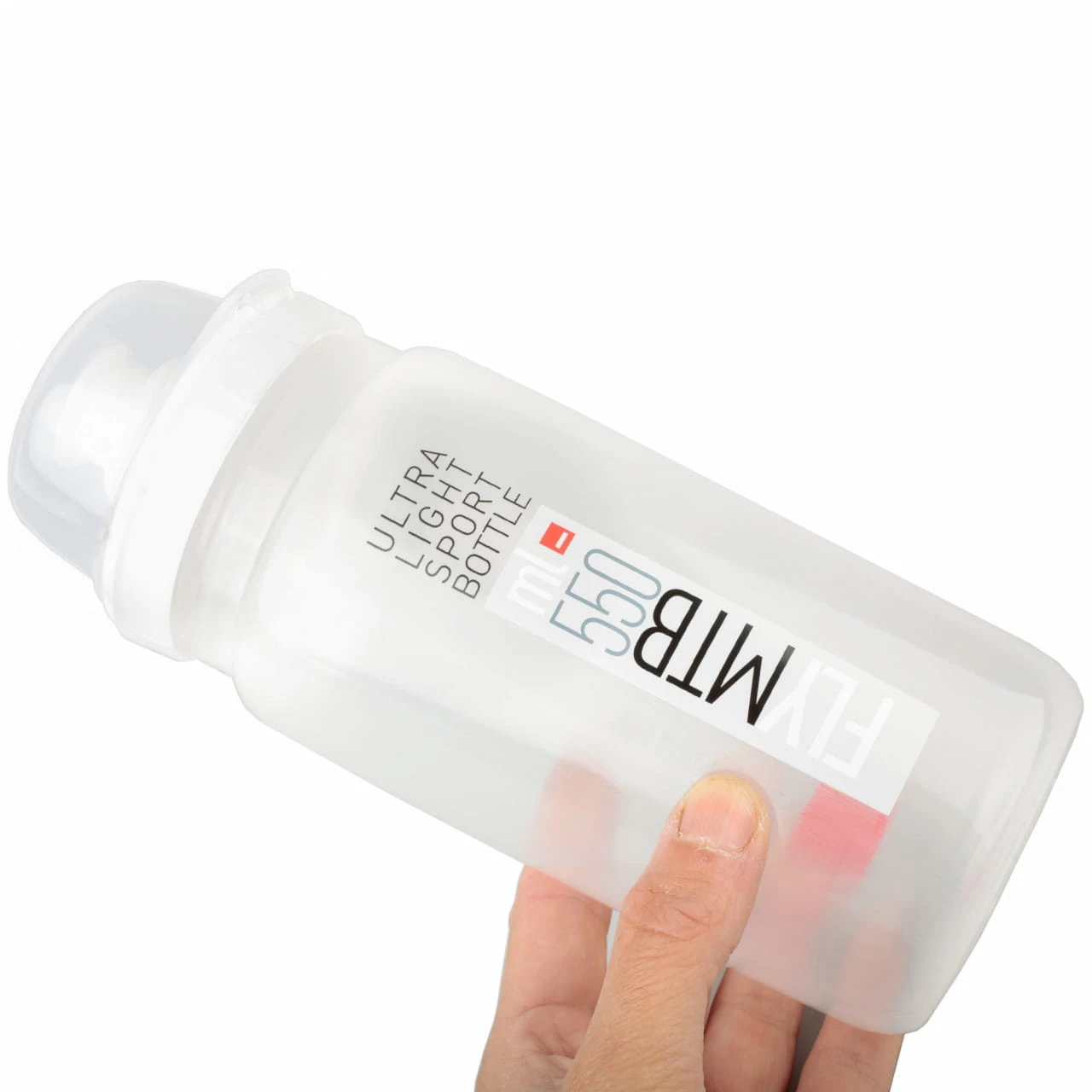 Elite Trinkflasche Fly MTB 550 Ml Transparent-Grau 2 Elite Trinkflasche Fly MTB 550 Ml Transparent-Grau – Bild 2