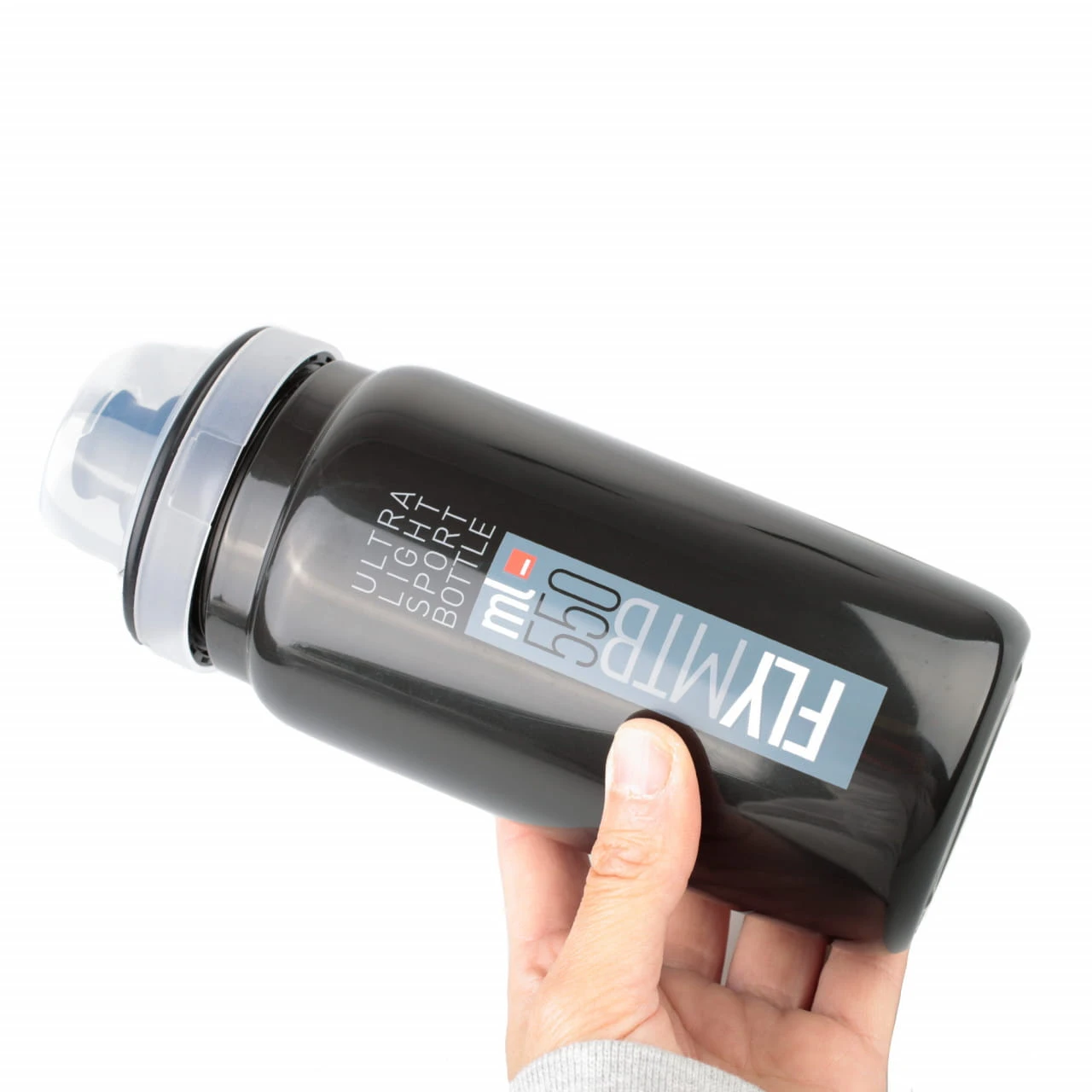 Elite Trinkflasche Fly MTB 550 Ml Schwarz-Grau 3 Elite Trinkflasche Fly MTB 550 Ml Schwarz-Grau – Bild 3