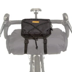 Restrap Bar Bag Small - Lenkerholster Mit Tasche 14 Liter Und Food Pouch 1,5 L Schwarz
