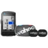 Wahoo Fitness Wahoo ELEMNT BOLT V2 Schwarz Bundle - Set Aus GPS-Fahrradcomputer + Tickr 2 Stealth Herzfrequenzmess