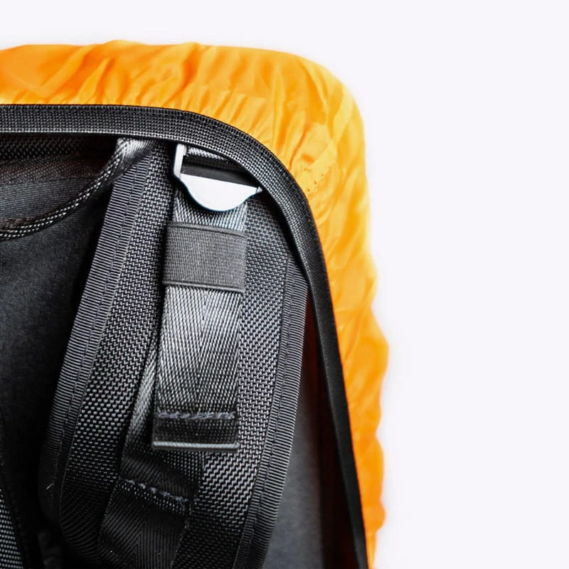 IAMRUNBOX Regenschutz Orange 5 IAMRUNBOX Regenschutz Orange – Bild 5
