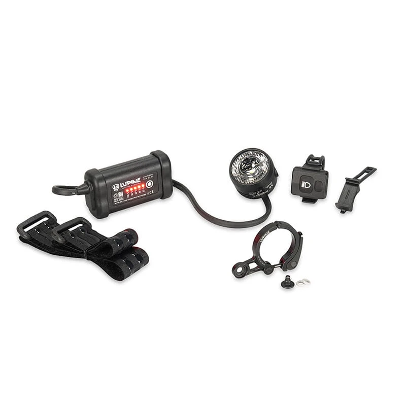 Lupine SL Nano AF StVZO Mit 3.5 Ah Akku, Fernbedienung Und 31,8 Mm Lenkerhalter 1 Lupine SL Nano AF StVZO Mit 3.5 Ah Akku, Fernbedienung Und 31,8 Mm Lenkerhalter