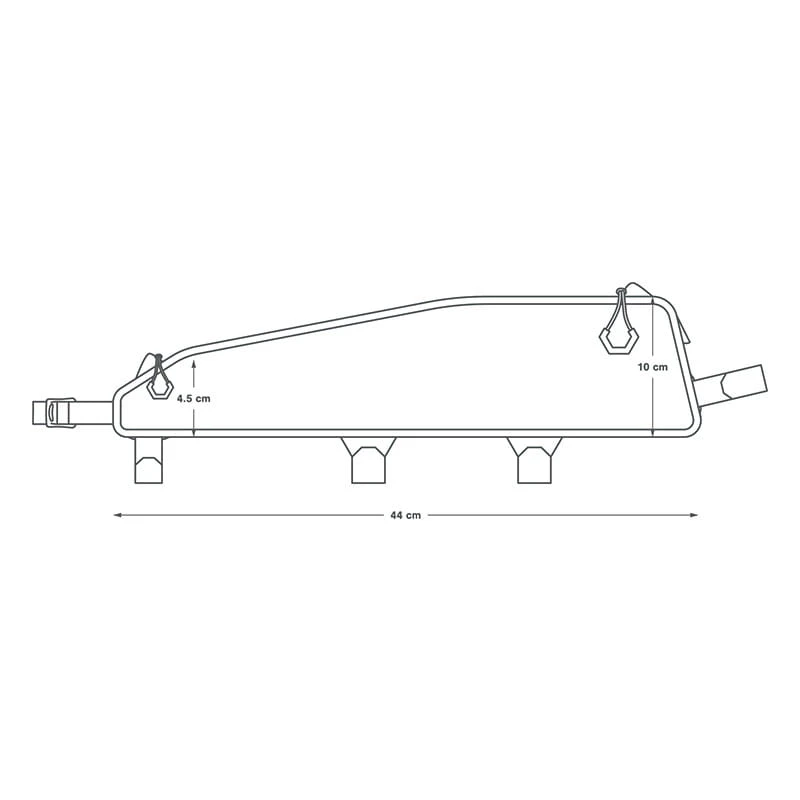 Apidura Racing Long Top Tube Pack 2L - Oberrohrtasche 5 Apidura Racing Long Top Tube Pack 2L - Oberrohrtasche – Bild 5