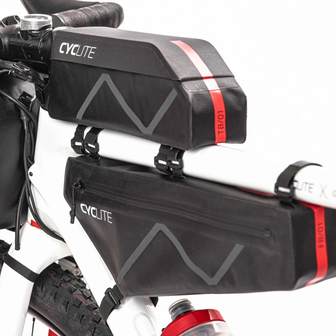 CYCLITE Frame Bag / 01 - Rahmentasche 2,8 Liter Schwarz 2 CYCLITE Frame Bag / 01 - Rahmentasche 2,8 Liter Schwarz – Bild 2