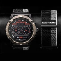 COROS VERTIX 2 Nylon Band Black 26 Mm Breit Mit 26 Mm Armbandanschluss - Nylon-Armband Schwarz -Komponenten Store 68924184 03YH8KkukZHL2Z7 1280x1280