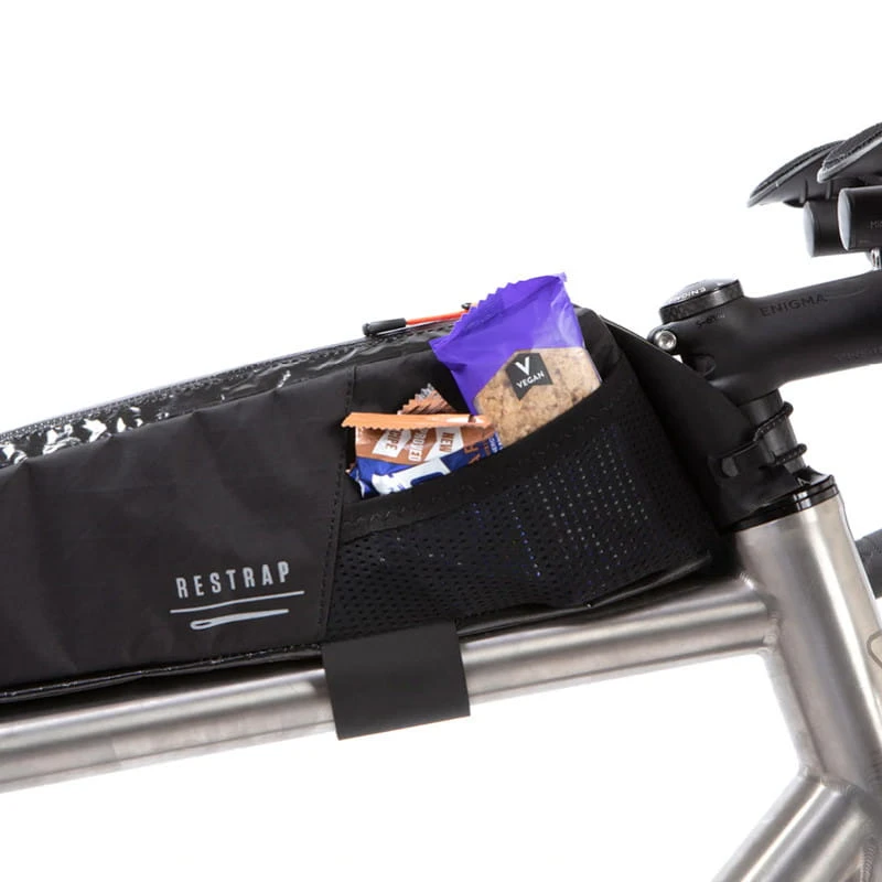 Restrap Race Top Tube Bag Long Rahmentasche Für Das Oberrohr Schwarz (2 Liter) 4 Restrap Race Top Tube Bag Long Rahmentasche Für Das Oberrohr Schwarz (2 Liter) – Bild 4