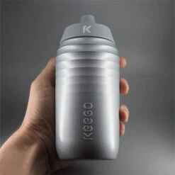 Keego Trinkflasche 500 Ml Silver Stardust - Sportflasche Mit Innenbeschichtung Aus Titan -Komponenten Store 68924331 04 1280x1280