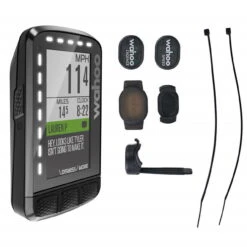 Wahoo Fitness Wahoo Elemnt Roam 2 Bundle (Computer + Tickr 2 Stealth Herzfrequenzmesser + RPM Speed / Cadence Sens
