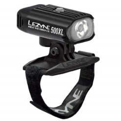 Lezyne Hecto Drive 500XL Helmlampe - Schwarz